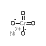 structure of CAS# 12018-18-7, Nickel(2+) Dioxido(Dioxo)Chromium;Chromic acid, nickel(2+) salt (1:1);nickel chromate;Nickel chromate [Nickel and nickel compounds]