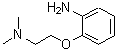 结构式 CAS# 1202-00-2, 2-[2-(二甲基氨基)乙氧基]苯胺