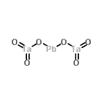 structure of CAS# 12065-68-8, Lead tantalate;LEAD(II) TANTALUM OXIDE