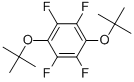 structure of CAS# 121088-09-3, 1,4-Bis(1,1-Dimethylethoxy)-2,3,5,6-Tetrafluoro-Benzene;1,4-BIS(TERT-BUTOXY)TETRAFLUOROBENZENE 90%;F01225M   1,4-Bis(Butoxy)Tetrafluobenzene;1,4-BIS(TERT-BUTOXY)TETRAFLUOROBENZENE
