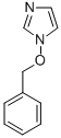 structure of CAS# 121779-19-9, 1-(Phenylmethoxy)-1H-Imidazole;1-(BENZYLOXY)-1H-IMIDAZOLE