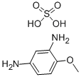 结构式 CAS# 123333-56-2, 2,4-二氨基苯甲醚硫酸盐水合物