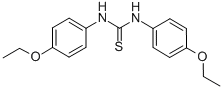structure of CAS# 1234-30-6, Etocarlide;Aethoxydum;Brn 0686978;Carbanilide, 4,4'-Diethoxythio-