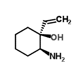 CAS 登录号：123719-56-2， (1S,2S)-2-氨基-1-乙烯基环己烷醇