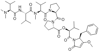 结构式 CAS# 123884-00-4, 多拉司他汀 15