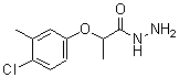 结构式 CAS# 125096-54-0, 2-(4-氯-3-甲基苯氧基)丙酰肼