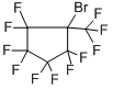 结构式 CAS# 125112-68-7, 1-溴-2,2,3,3,4,4,5,5-八氟-1-(三氟甲基)-环戊烷