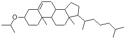 结构式 CAS# 1255-86-3, 3beta-异丙氧基胆甾-5-烯