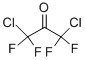 structure of CAS# 127-21-9, 1,3-Dichloro-1,1,3,3-Tetrafluoro-2-Propanone;1,3-Dichloro-1,1,3,3-Tetrafluoro-Propan-2-One;1,3-Dichloro-1,1,3,3-Tetrafluoro-Acetone;Zinc04254804