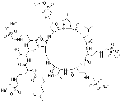 CAS#: 12705-41-8， Colistimethate