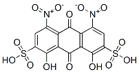 CAS 登录号：128-90-5， 1,8-二羟基-4,5-二硝基-9,10-二氧代蒽-2,7-二磺酸