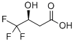 结构式 CAS# 128899-79-6, (3S)-4,4,4-三氟-3-羟基-丁酸