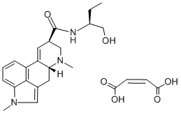 结构式 CAS# 129-49-7, 美西麦角二马来酸盐