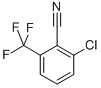 结构式 CAS# 129604-28-0, 2-氯-6-(三氟甲基)-苯甲腈