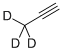 structure of CAS# 13025-73-5, Methyl-D3-Acetylene;Propyne-3,3,3-D1