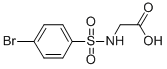 structure of CAS# 13029-73-7, N-[(4-Bromophenyl)Sulfonyl]-Glycine;2-[(4-Bromophenyl)Sulfonylamino]Ethanoate;Zinc00167607