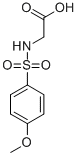 structure of CAS# 13029-74-8, {[(4-Methoxyphenyl)Sulfonyl]Amino}Acetic Acid;2-[(4-Methoxyphenyl)Sulfonylamino]Ethanoate;Zinc00091132