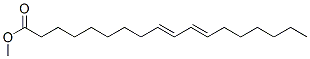 结构式 CAS# 13038-47-6, (9E,11E)-9,11-十八碳二烯酸甲酯