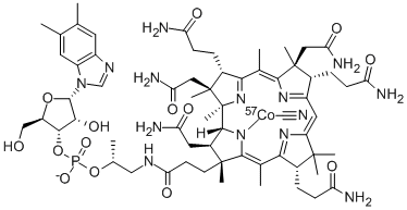 CAS#: 13115-03-2， Vitamin B12-57Co