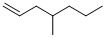 CAS#: 13151-05-8， 4-Methyl-1-Heptene