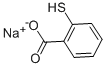 structure of CAS# 134-23-6, Sodium 2-Sulfanylbenzoate;Sodium 2-Mercaptobenzoate;2-Mercapto-Benzoic Acid, Monosodium Salt;C08171