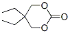 structure of CAS# 13423-63-7, 5,5-Diethyl-1,3-Dioxan-2-One;Nsc108727