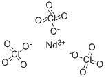 structure of CAS# 13498-06-1, Perchloric Acid Neodymium Salt;NEODYMIUM PERCHLORATE, CRYSTALLINE HYDRATE;NEODYMIUM(III) PERCHLORATE  99.9%      &;Trihyperchloric Acid Neodymium(III) Salt