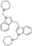 CAS#: 135-22-8， 1-(Piperidin-1-Ylmethyl)-3-[[1-(Piperidin-1-Ylmethyl)Indol-3-Yl]Methyl]Indole