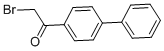 structure of CAS# 135-73-9, 1-[1,1'-Biphenyl]-4-Yl-2-Bromo-Ethanone;Sbb001097;101087_Aldrich;2-Bromo-4'-Phenylacetophenone