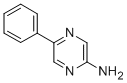 结构式 CAS# 13535-13-2, 2-氨基-5-苯基吡嗪