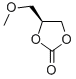 structure of CAS# 135682-18-7, (4S)-4-(Methoxymethyl)-1,3-Dioxolan-2-One;(S)-(-)-4-(Methoxymethyl)-2-Oxo-1,3-Dioxolane (S)-(-)-3-Methoxypropylene Carbonate;(S)-(-)-4-(METHOXYMETHYL)-1,3-DIOXOLAN-2-ONE 98% (97% EE GLC);(S)-(-)-4-(Methoxymethyl)-1,3-Dioxolan-2-One(Eeglc)