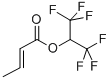 结构式 CAS# 135771-94-7, 2-丁烯酸 2,2,2-三氟-1-(三氟甲基)乙基酯