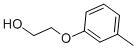 structure of CAS# 13605-19-1, 2-(3-Methylphenoxy)Ethanol;2-(3-Tolyloxy)Ethanol;2-(M-Tolyloxy)Ethanol;Ethanol, 2-(3-Methylphenoxy)-