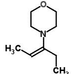 CAS 登录号：13654-48-3， 4-[(2Z)-2-戊烯-3-基]吗啉