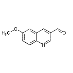 CAS#: 13669-60-8， 6-Methoxy-3-Quinolinecarbaldehyde
