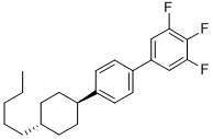 structure of CAS# 137019-95-5, 3,4,5-Trifluoro-4'-(trans-4-Pentylcyclohexyl)-1,1'-Biphenyl;[3,4,5-Trifluoro-4-(4-Pentylcyclohexyl)Cyclohexa-1,5-Dien-1-Yl]Benzene;Trans-3,4,5-Trifluoro-4'-(4-N-Pentylcyclohexyl)Biphenyl, 99%;3,4,5-Trifluoro-4'-(Trans-4-Pentylcyclohexyl)- 1,1'-Biphenyl