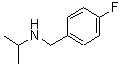 结构式 CAS# 137379-61-4, N-(4-氟苄基)-2-丙胺