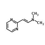 CAS 登录号：137475-75-3， (E)-N,N-二甲基-2-(2-嘧啶基)乙烯胺