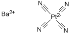 structure of CAS# 13755-32-3, Barium tetracyanoplatinate(II) tetrahydrate;Barium Cyanideplatinum(Ii) Tetrahydrate;Barium Tetracyanoplatinate(Ii) Tetrahydrate;Ccris 6624