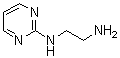 结构式 CAS# 137583-05-2, N-(2-嘧啶基)-1,2-乙二胺