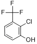 结构式 CAS# 138377-34-1, 2-氯-3-(三氟甲基)苯酚