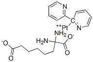 CAS#: 139280-49-2， 2,2'-Bipyridine-alpha,alpha'-diaminosuberic acid platinum(II)