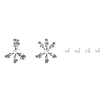 CAS#: 14038-75-6， Silver(1+) Hexakis(Cyano-kappac)Ferrate(2-) (2:1)