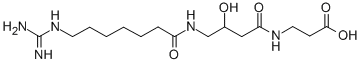 CAS#: 140686-92-6， 3-[[4-[7-(Hydrazinylmethylideneamino)Heptanoylamino]-3-Hydroxybutanoyl]Amino]Propanoic Acid