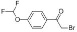 structure of CAS# 141134-24-9, 2-Bromo-1-[4-(Difluoromethoxy)Phenyl]-Ethanone;2-Bromo-4'-(Difluoromethoxy)Acetophenone, 2-Bromo-1-[4-(Difluoromethoxy)Phenyl]Ethan-1-One;2-Bromo-1-[4-(Difluoromethoxy)Phenyl]Ethan-1-One,97%;2-BROMO-1-[4-(DIFLUOROMETHOXY)PHENYL]ETHAN-1-ONE