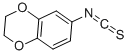 structure of CAS# 141492-50-4, 2,3-Dihydro-6-Isothiocyanato-1,4-Benzodioxin;2,3-Dihydro-1,4-Benzodioxin-6-Yl Isothiocyanate ,97%;2,3-Dihydrobenzo[B][1,4]Dioxin-6-Yl Isothiocyanate;1,4-Benzodioxin,2,3-Dihydro-6-Isothiocyanato-(9CI)