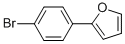 structure of CAS# 14297-34-8, 2-(4-Bromophenyl)-Furan;2-(4-Bromophenyl)Furan 97%;4-BROMO-(2-FURYL)BENZENE;2-(4-BROMOPHENYL)FURAN