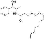 structure of CAS# 143492-38-0, N-[(1R,2S)-2-Hydroxy-1-Methyl-2-Phenylethyl]-Tetradecanamide;N-[(1R,2S)-2-Hydroxy-1-Methyl-2-Phenyl-Ethyl]Tetradecanamide;N-[(1R,2S)-2-Hydroxy-1-Methyl-2-Phenylethyl]Tetradecanamide;N-[(1R,2S)-2-Hydroxy-1-Methyl-2-Phenyl-Ethyl]Myristamide