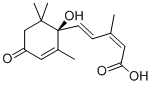 structure of CAS# 14398-53-9, (2Z,4E)-5-[(1R)-1-Hydroxy-2,6,6-Trimethyl-4-Oxo-2-Cyclohexen-1-Yl]-3-Methyl-2,4-Pentadienoic Acid