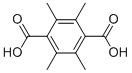 structure of CAS# 14458-05-0, Tetramethylterephthalic Acid;St5430987;1,4-Benzenedicarboxylic Acid, 2,3,5,6-Tetramethyl-;Nsc93949